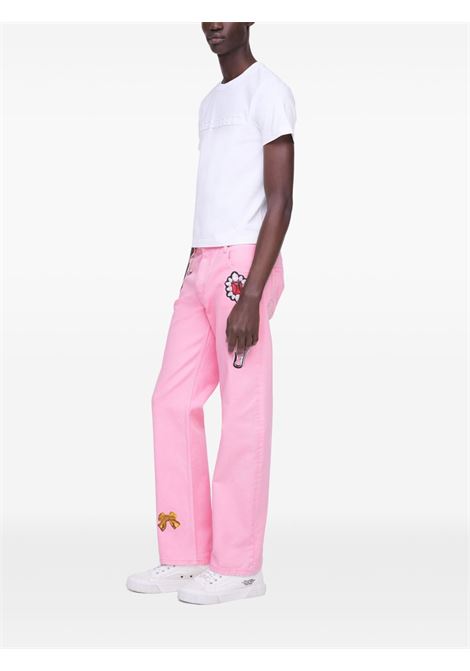 Jeans dritti The Runway Charm in rosa Marc Jacobs - unisex MARC JACOBS | 2S5RBT001D09678